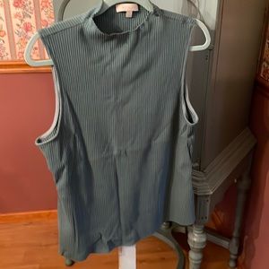 Anthropologie XL bluish green shell